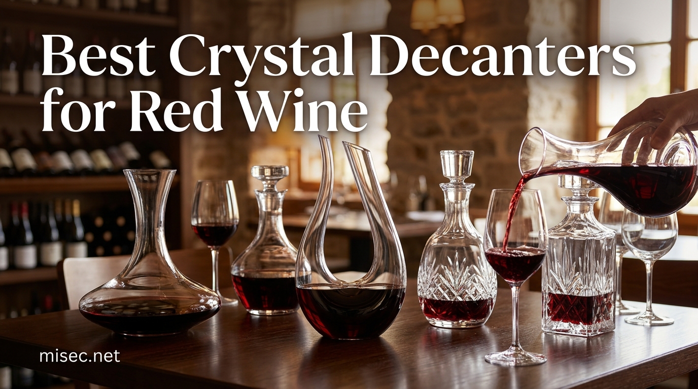 Best Crystal Decanters for Red Wine