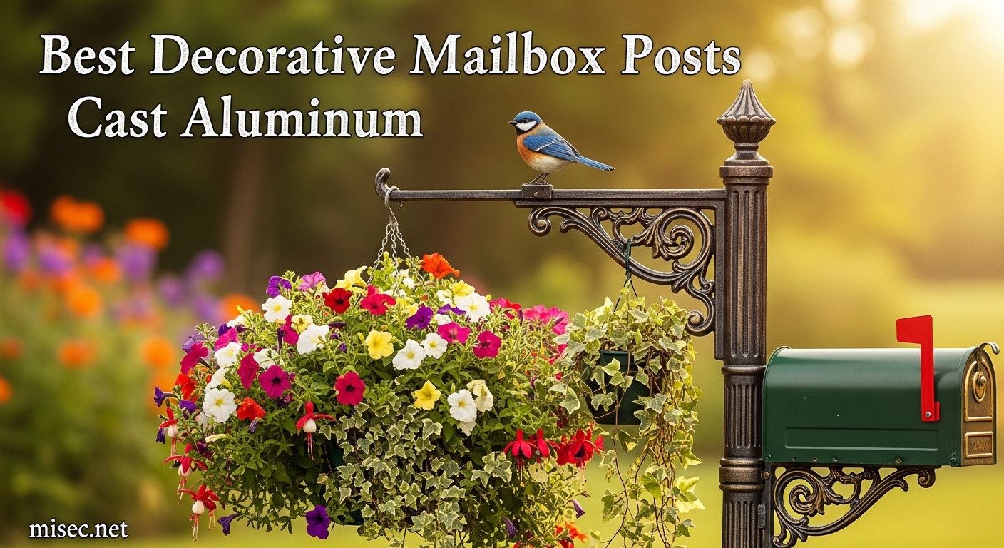 Best Decorative Mailbox Posts Cast Aluminum