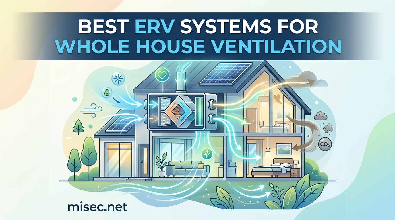 Best ERV Systems for Whole House Ventilation