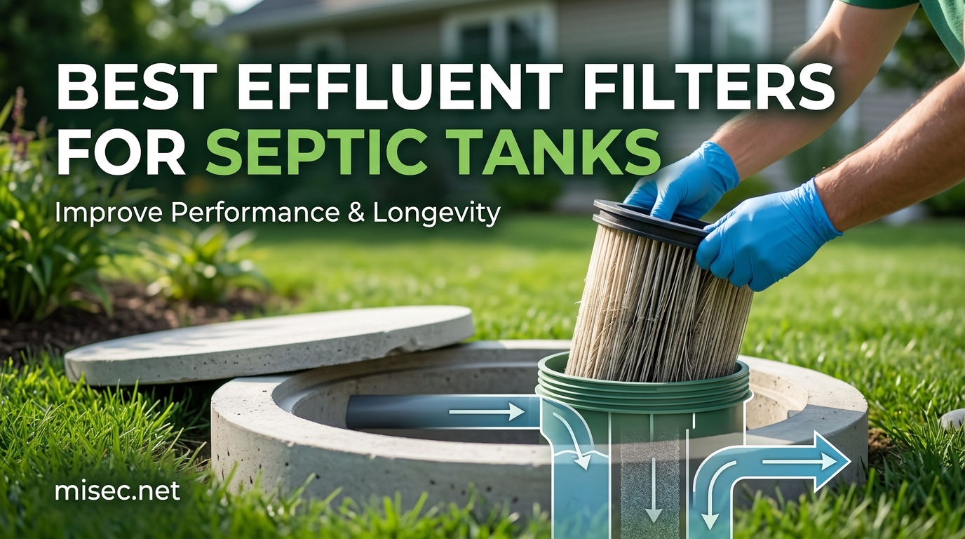 Best Effluent Filters for Septic Tanks