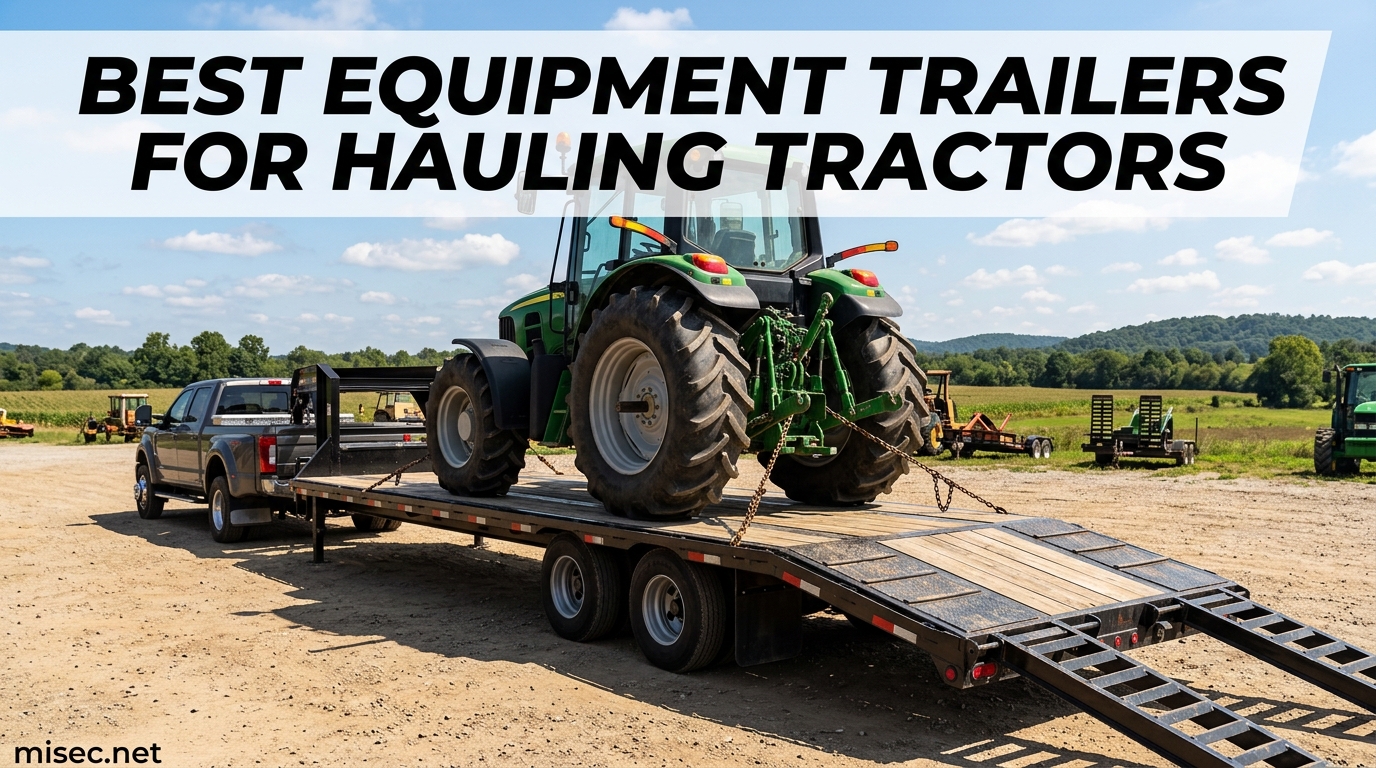 Best Equipment Trailers for Hauling Tractors