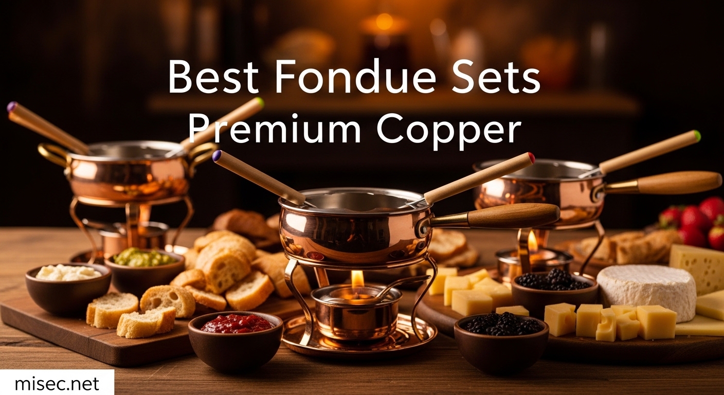 Best Fondue Sets Premium Copper