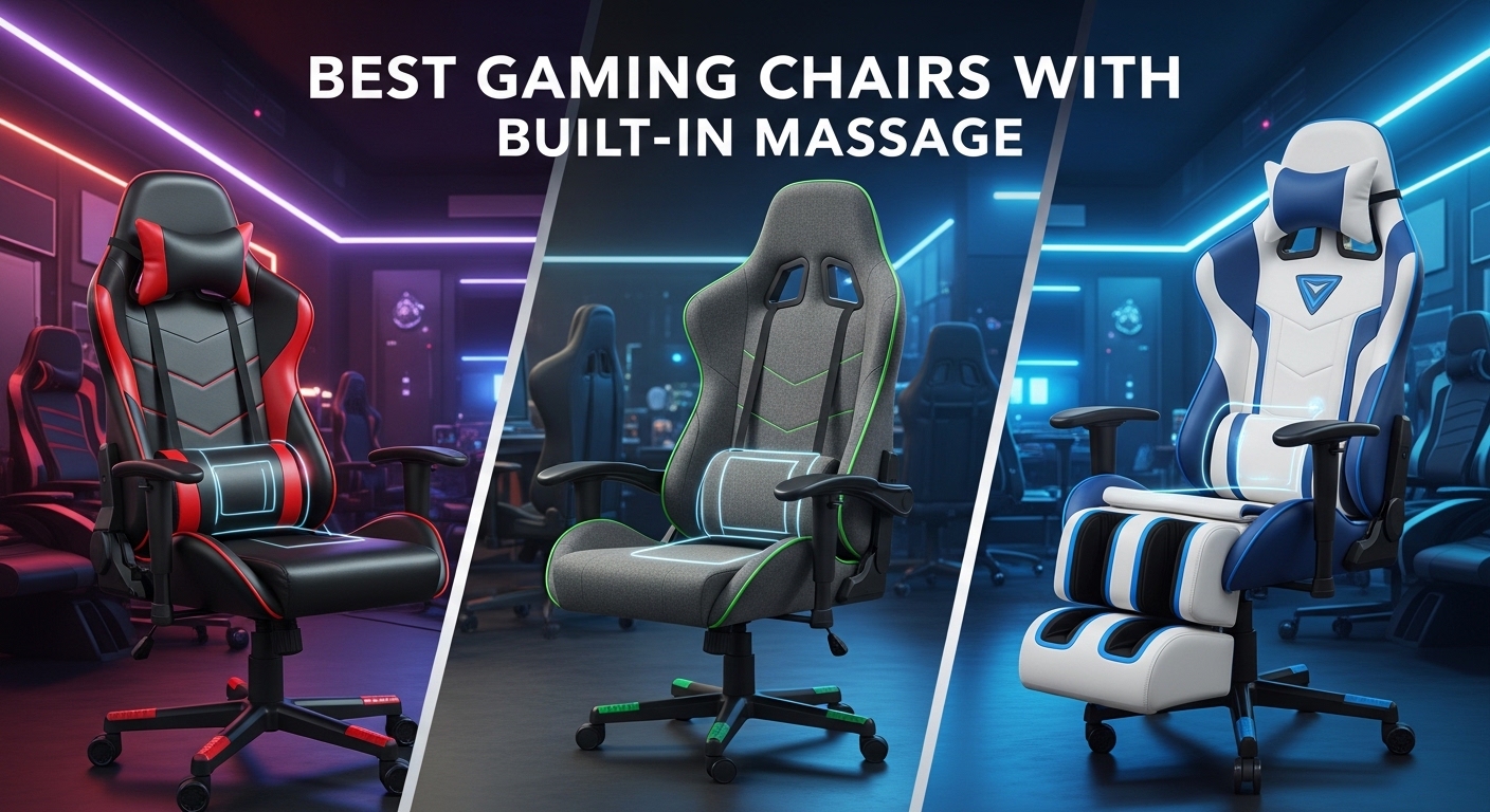 Best Gaming Chairs with Built in Massage