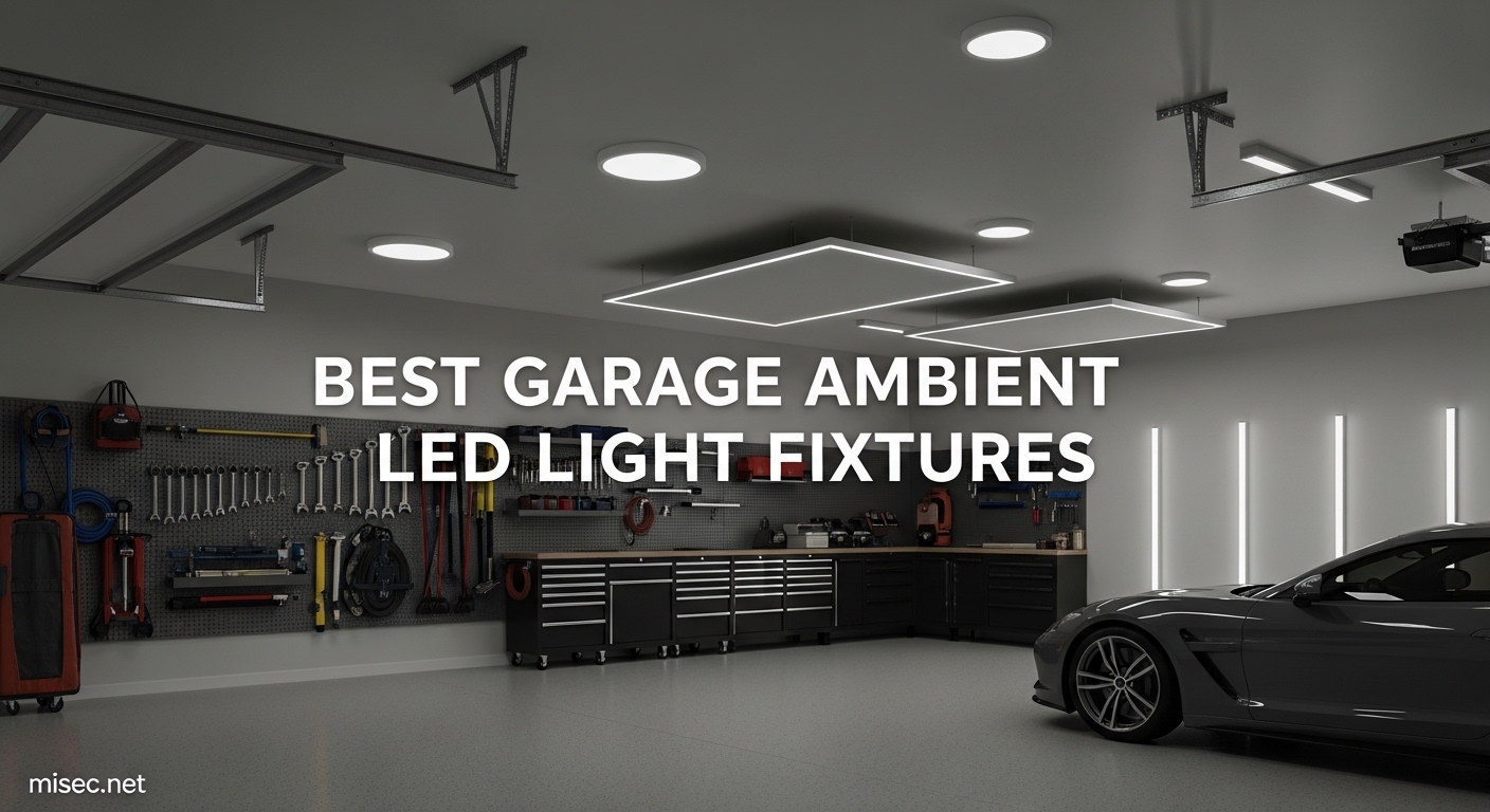 Best Garage Ambient LED Light Fixtures