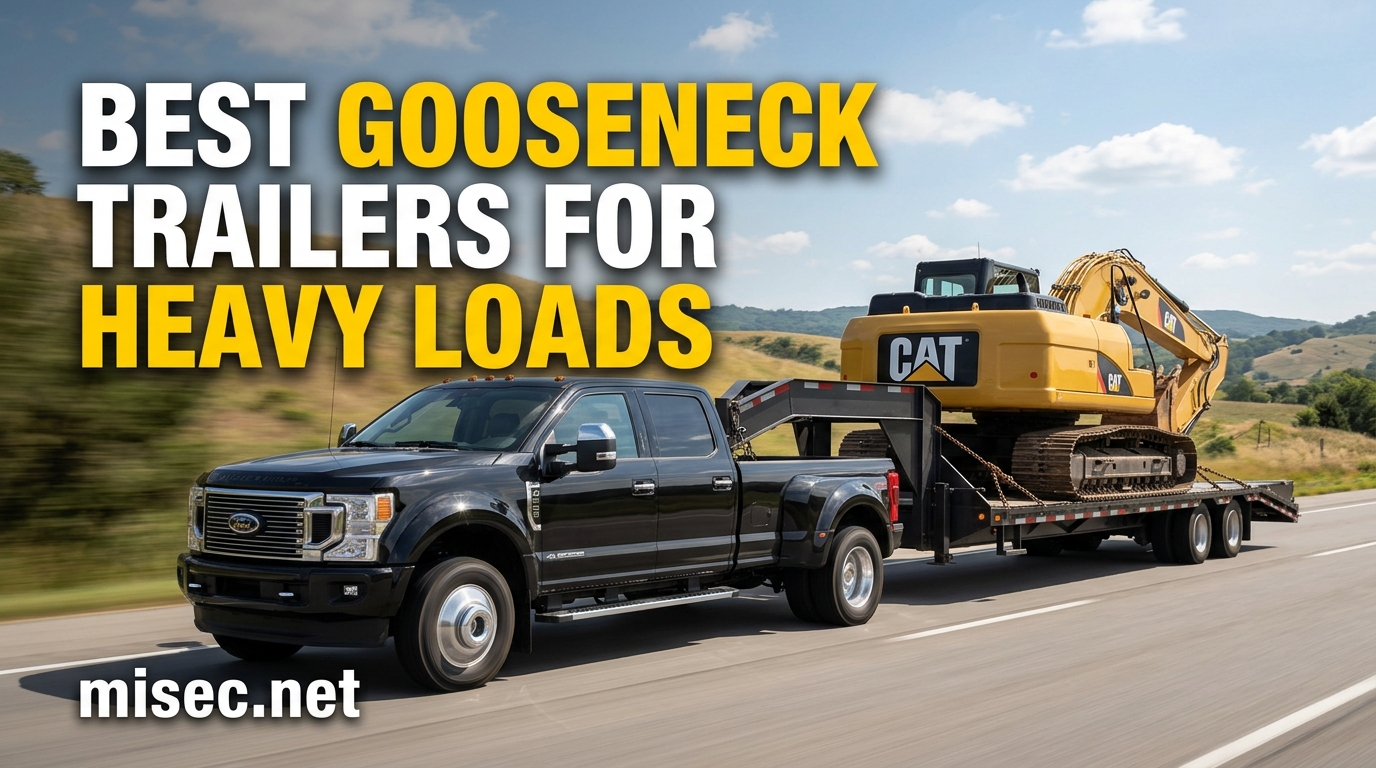 Best Gooseneck Trailers for Heavy Load