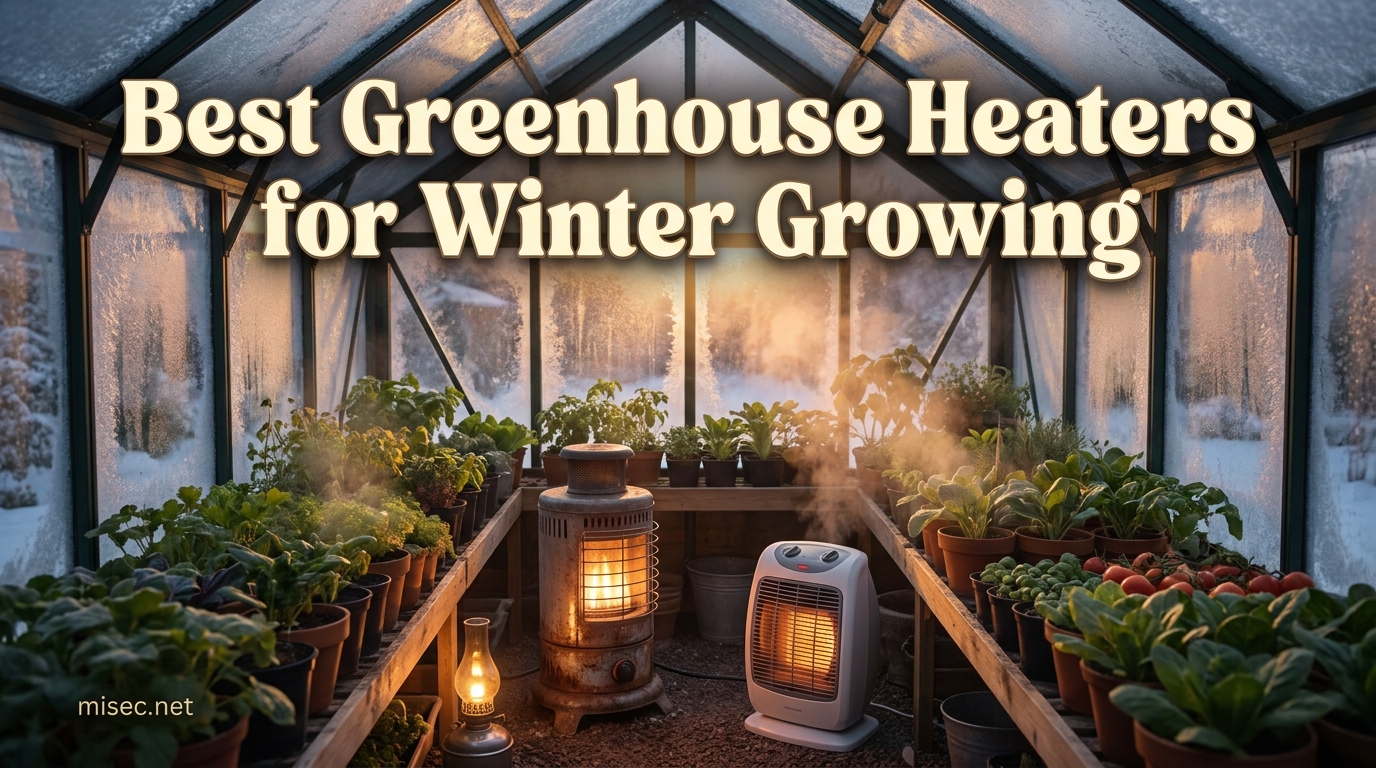 Best Greenhouse Heaters for Winter Growing