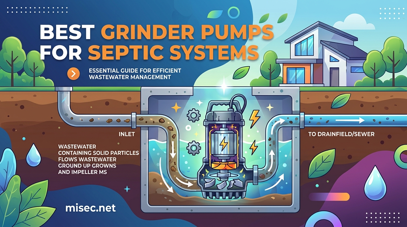Best Grinder Pumps for Septic Systems