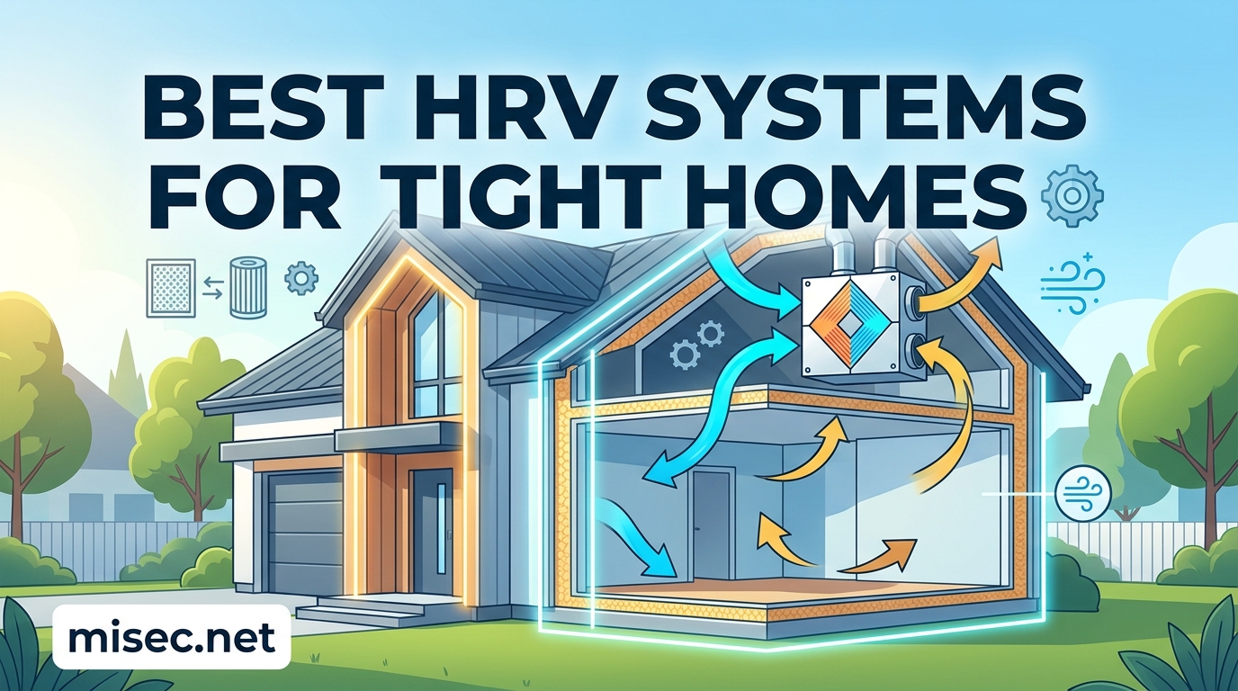 Best HRV Systems for Tight Homes