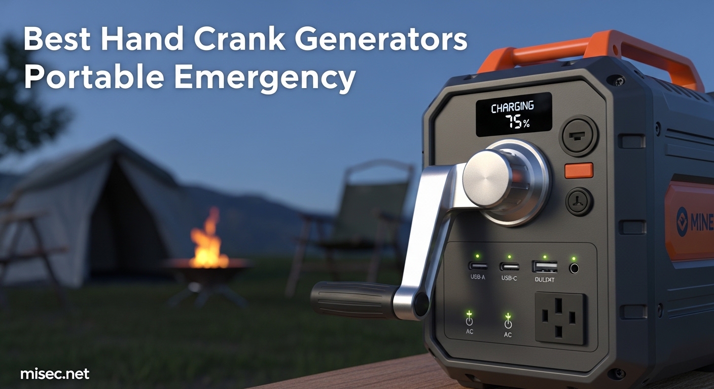 Best Hand Crank Generators Portable Emergency