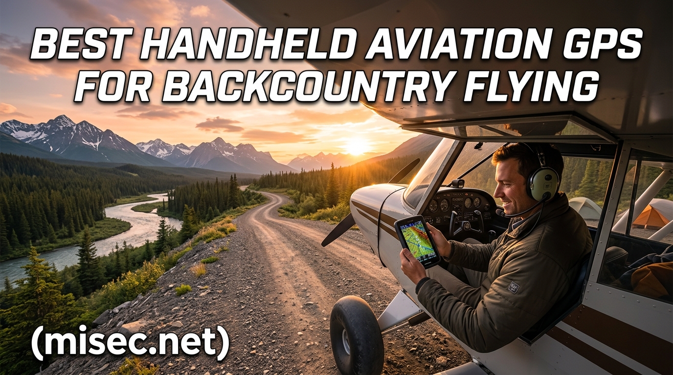 Best Handheld Aviation GPS for Backcountry Flying