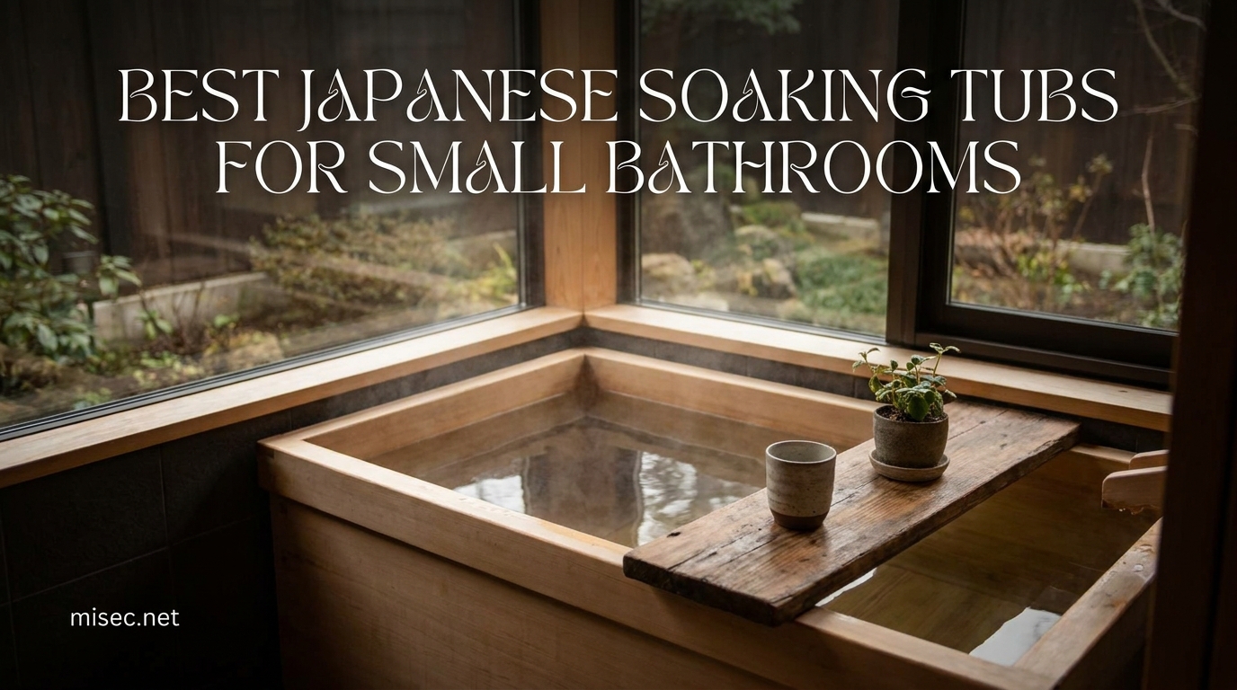 Best Japanese Soaking Tubs for Small Bathrooms