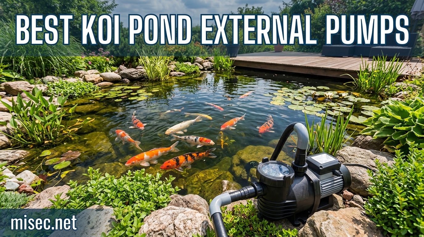 Best Koi Pond External Pumps