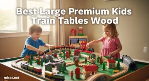 Best Large Premium Kids Train Tables Wood