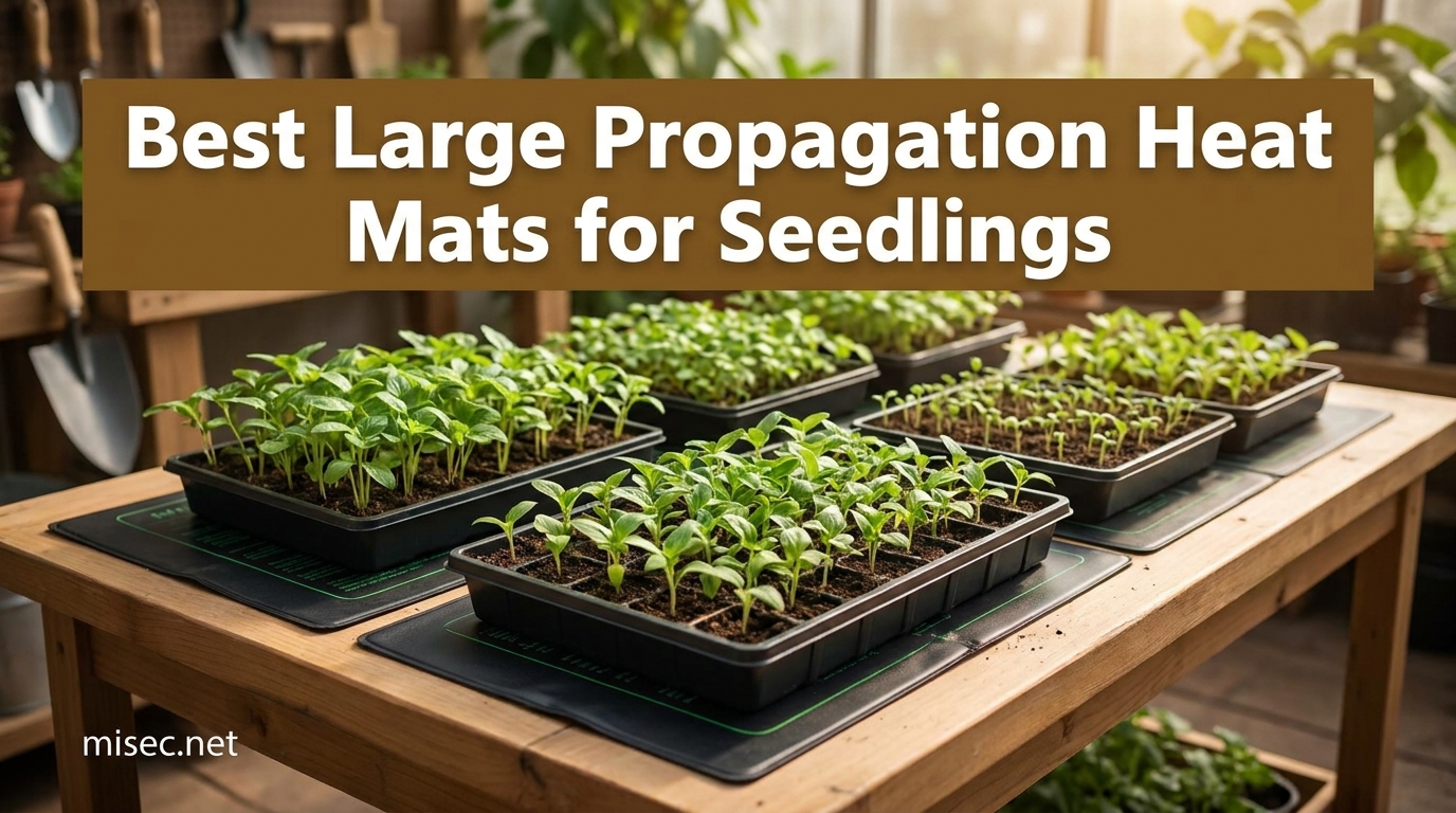 Best Large Propagation Heat Mats for Seedlings