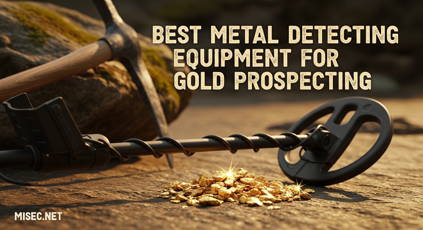 Best Metal Detecting Equipment for Gold Prospecting
