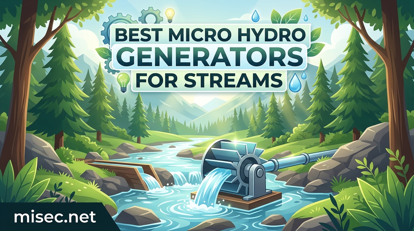 Best Micro Hydro Generators for Streams