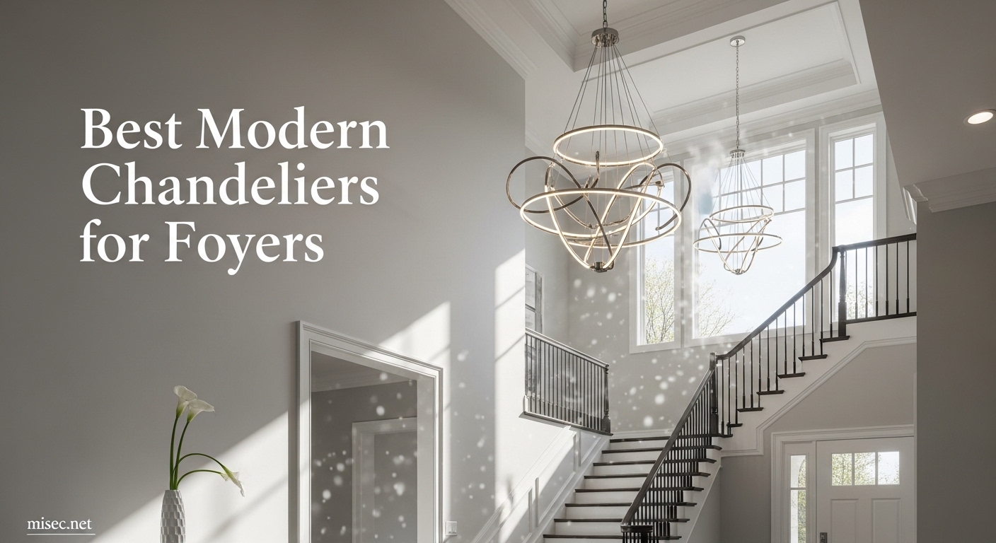 Best Modern Chandeliers for Foyers