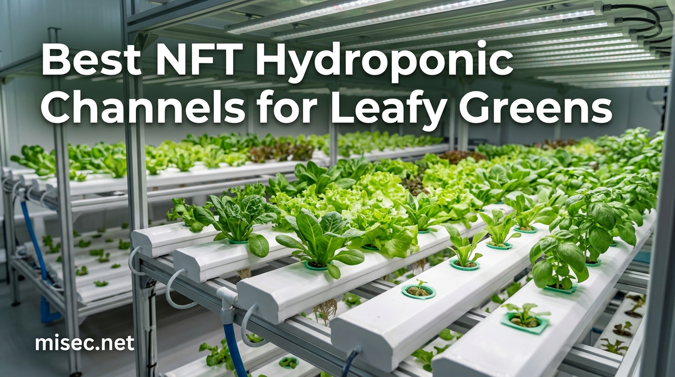 Best NFT Hydroponic Channels for Leafy Greens