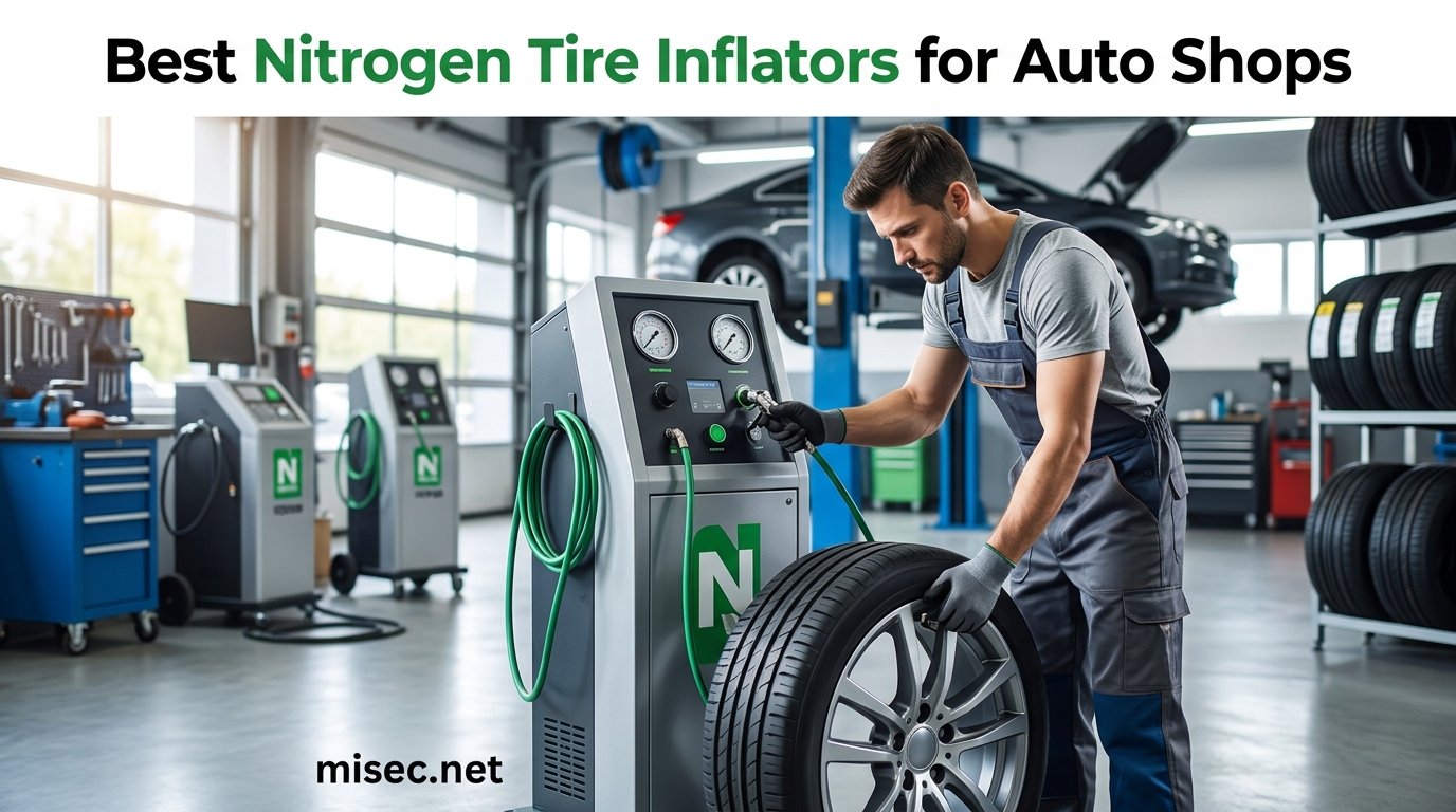 Best Nitrogen Tire Inflators for Auto Shops