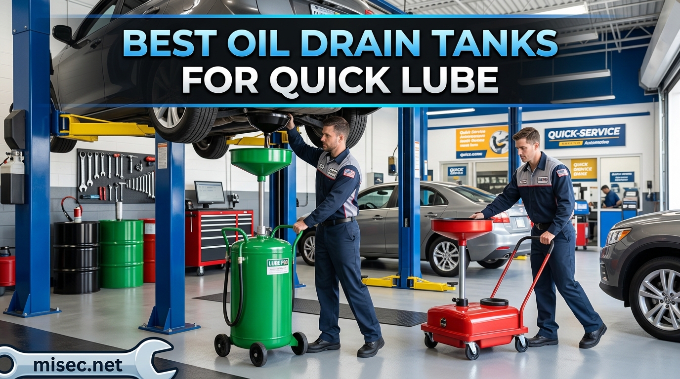 Best Oil Drain Tanks for Quick Lub