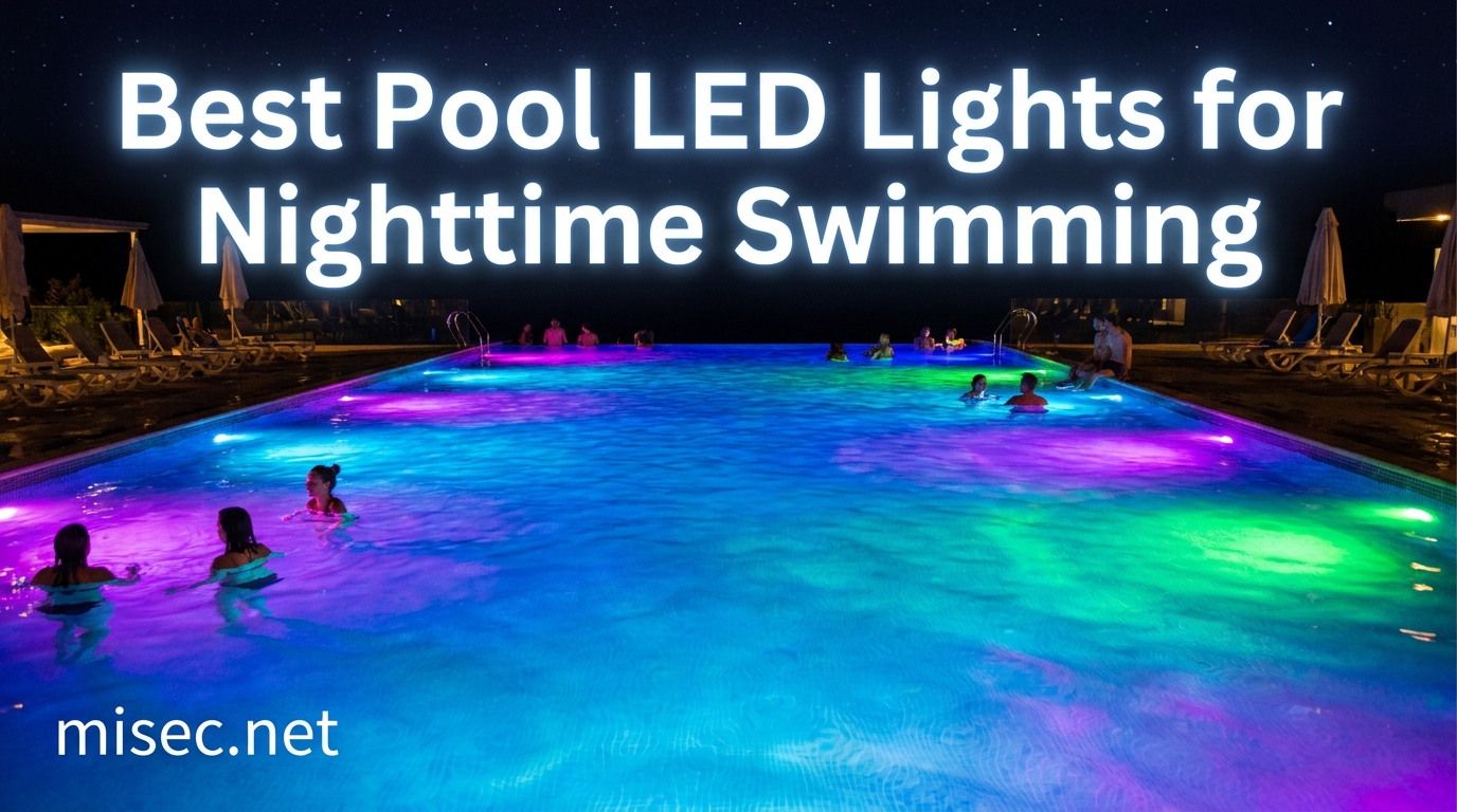 Best Pool LED Lights for Nighttime Swimming