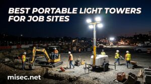Best Portable Light Towers for Job Sites