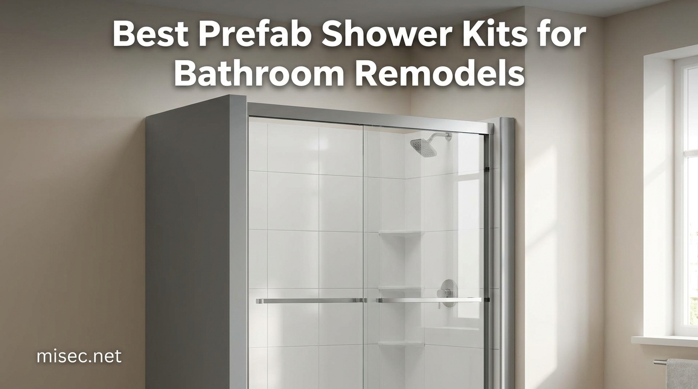 Best Prefab Shower Kits for Bathroom Remodels