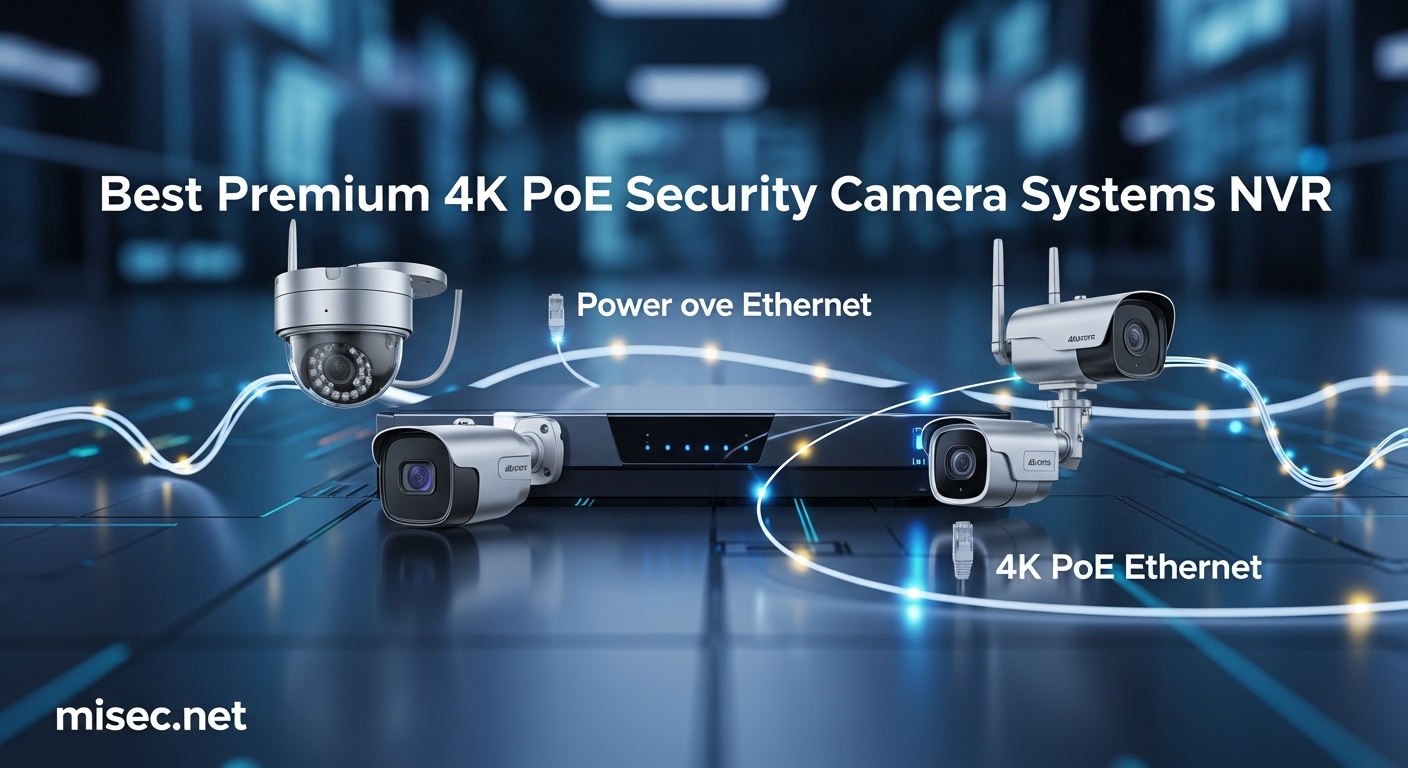 Best Premium 4K PoE Security Camera Systems NVR