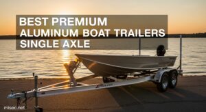 Best Premium Aluminum Boat Trailers Single Axle