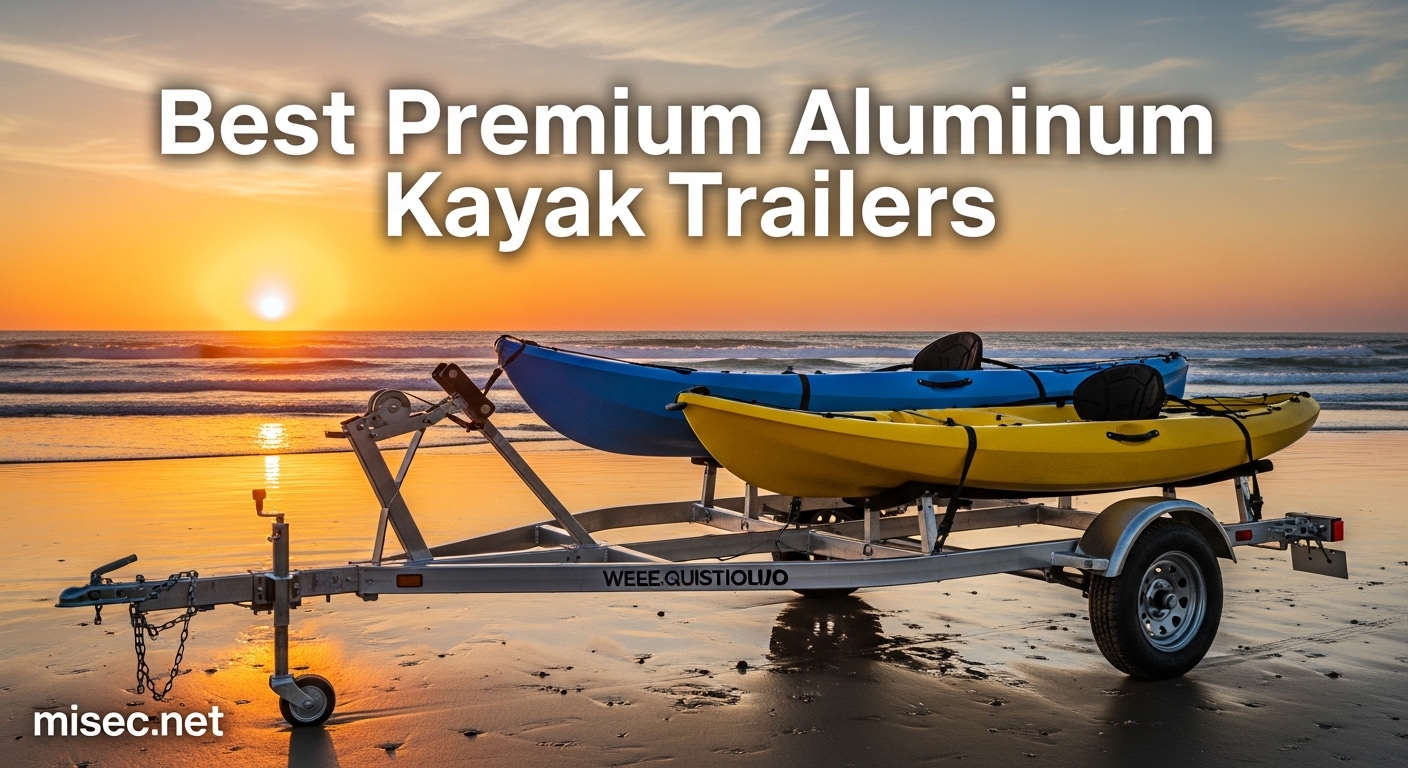 Best Premium Aluminum Kayak Trailers