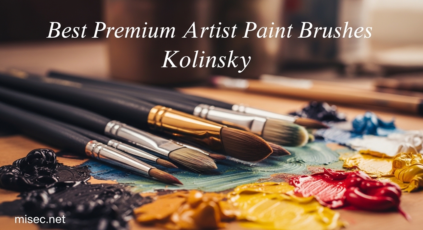 Best Premium Artist Paint Brushes Kolinsky