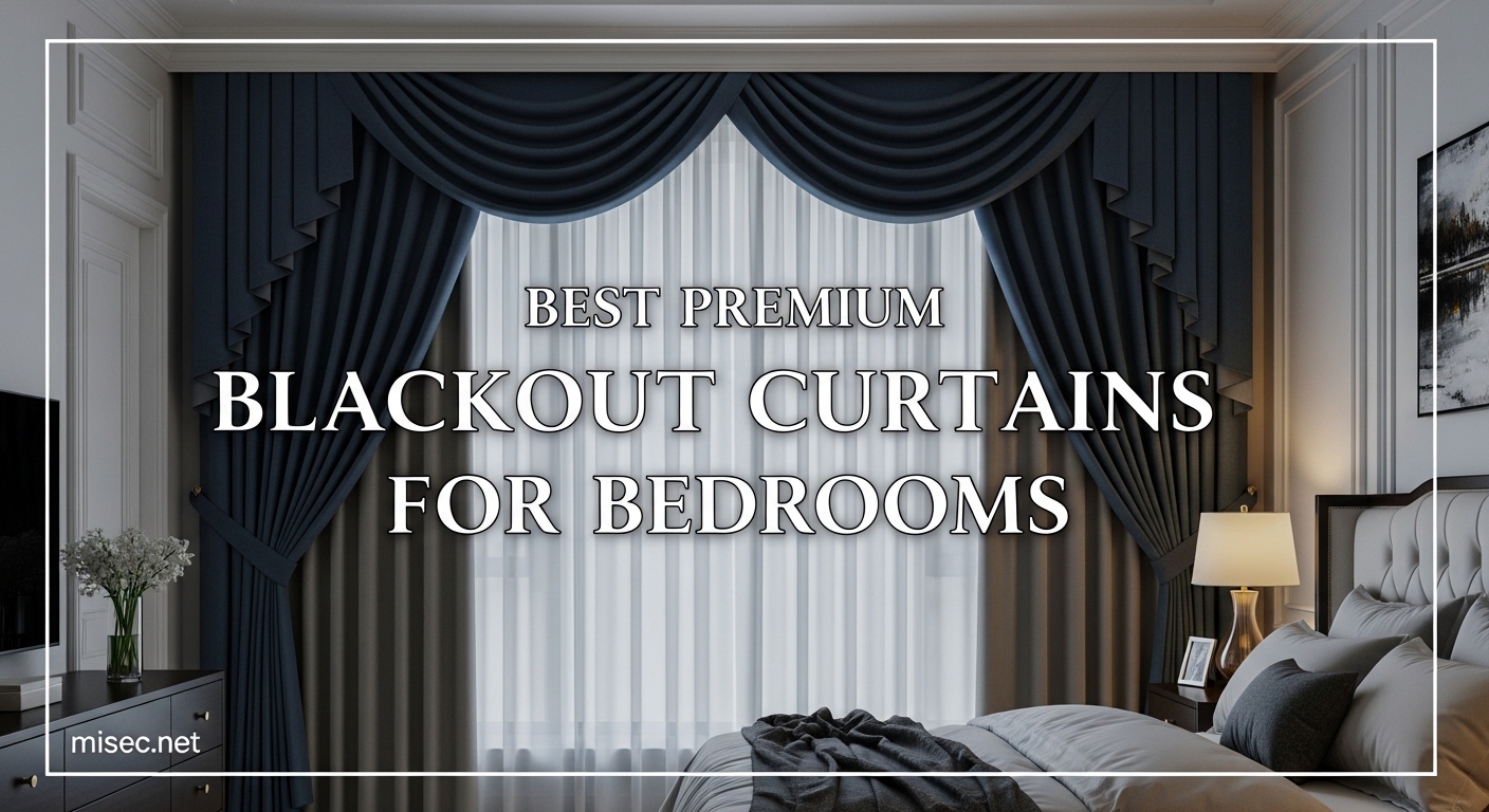 Best Premium Blackout Curtains for Bedrooms