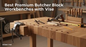 Best Premium Butcher Block Workbenches with Vise