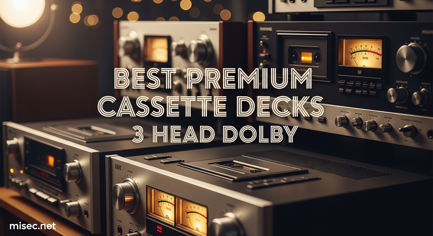 Best Premium Cassette Decks 3 Head Dolby