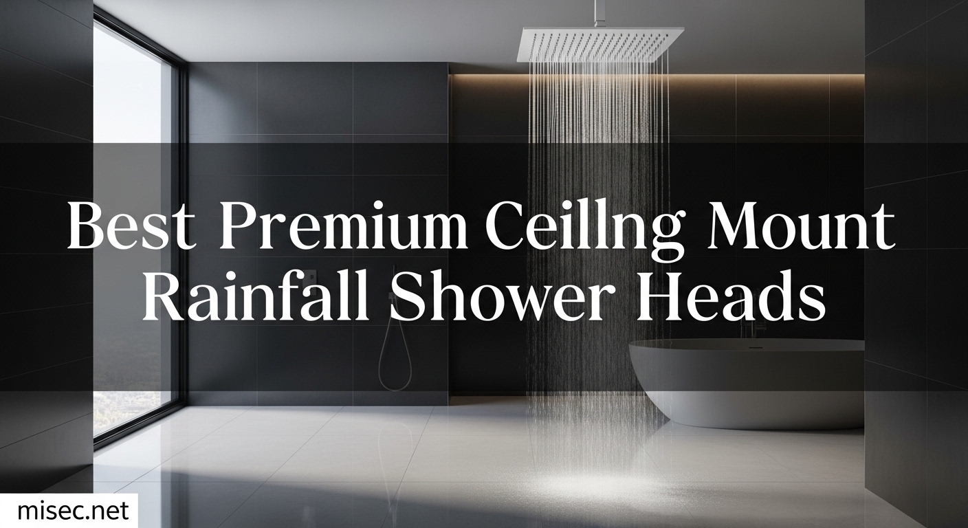Best Premium Ceiling Mount Rainfall Shower Heads