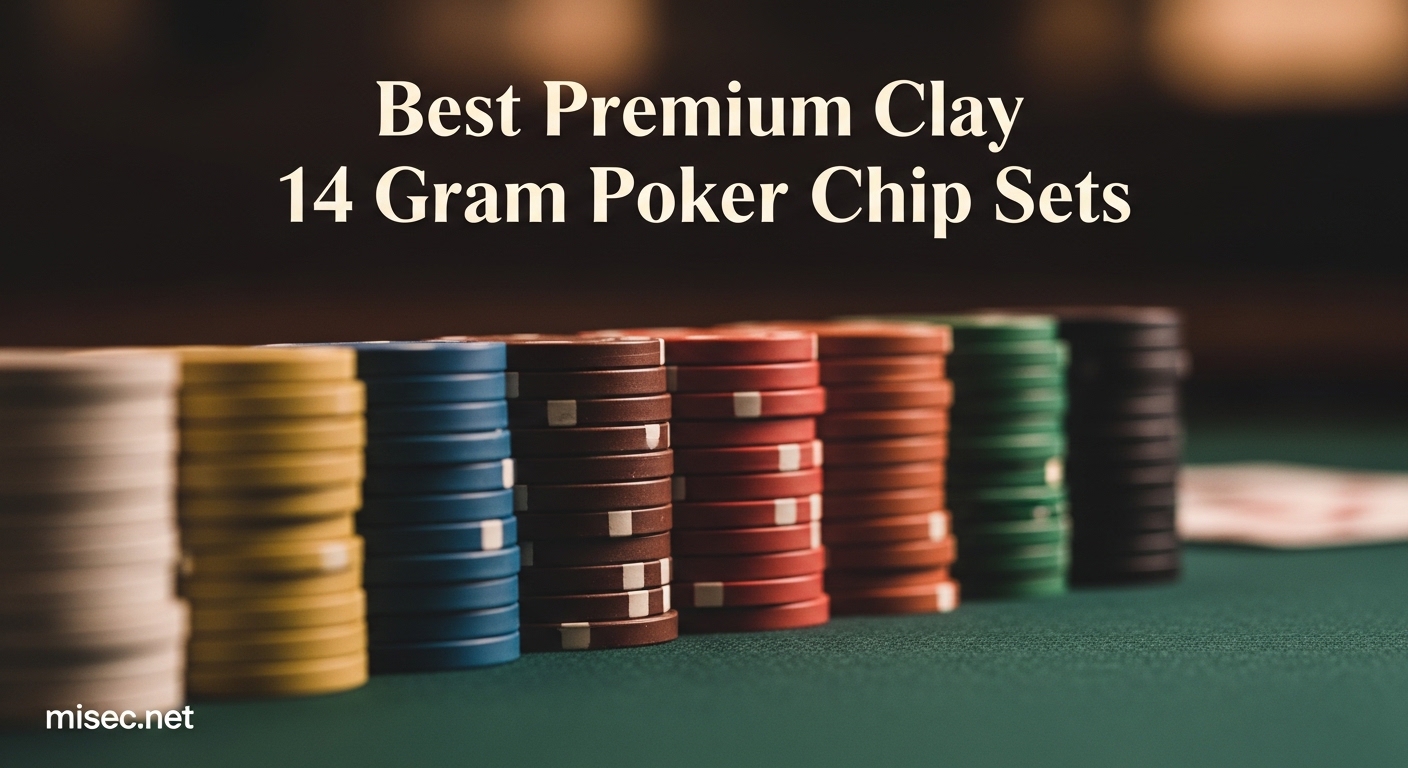 Best Premium Clay 14 Gram Poker Chip Sets