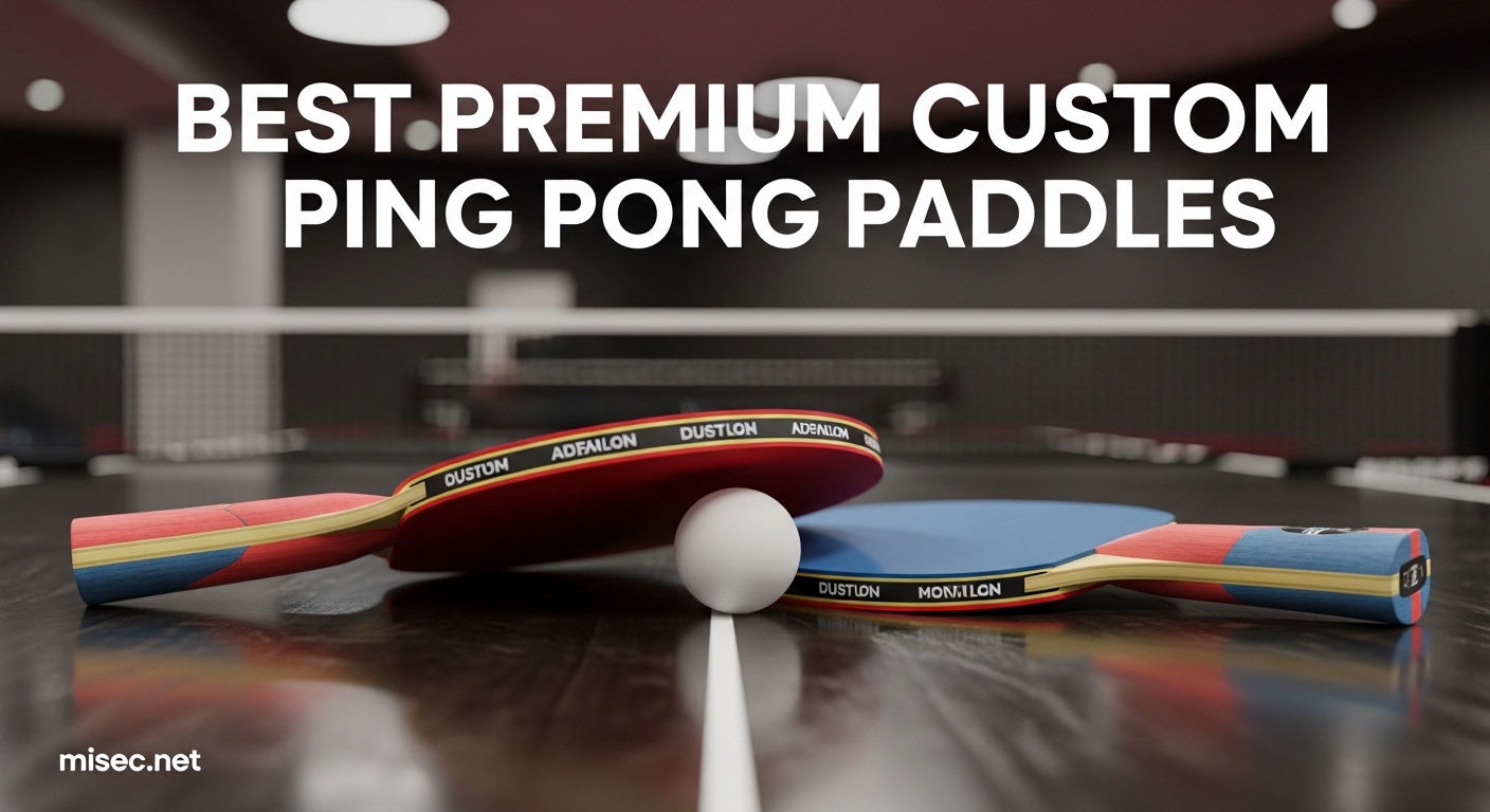 Best Premium Custom Ping Pong Paddles