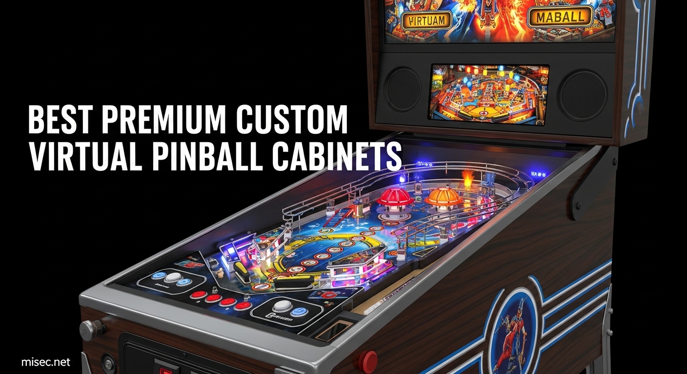 Best Premium Custom Virtual Pinball Cabinets