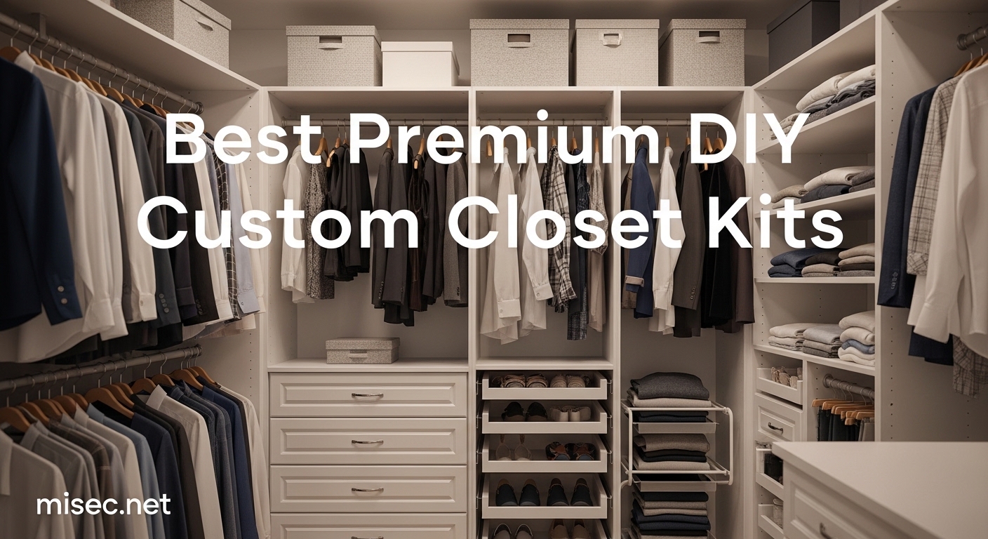 Best Premium DIY Custom Closet Kits