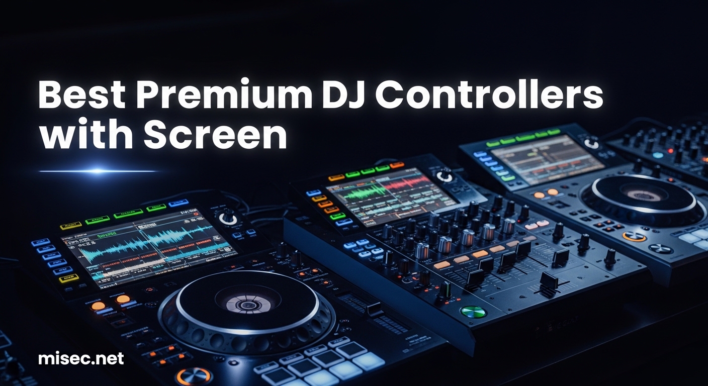 Best Premium DJ Controllers with Screens