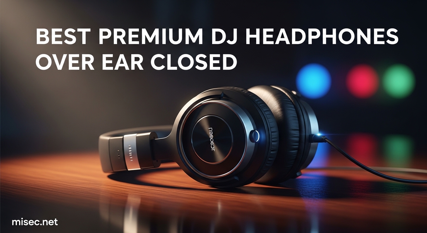 Best Premium DJ Headphones Over Ear Closed