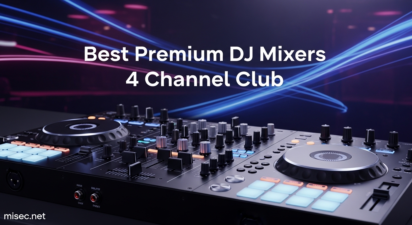 Best Premium DJ Mixers 4 Channel Club