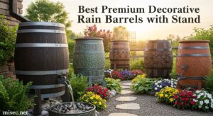 Best Premium Decorative Rain Barrels with Stand