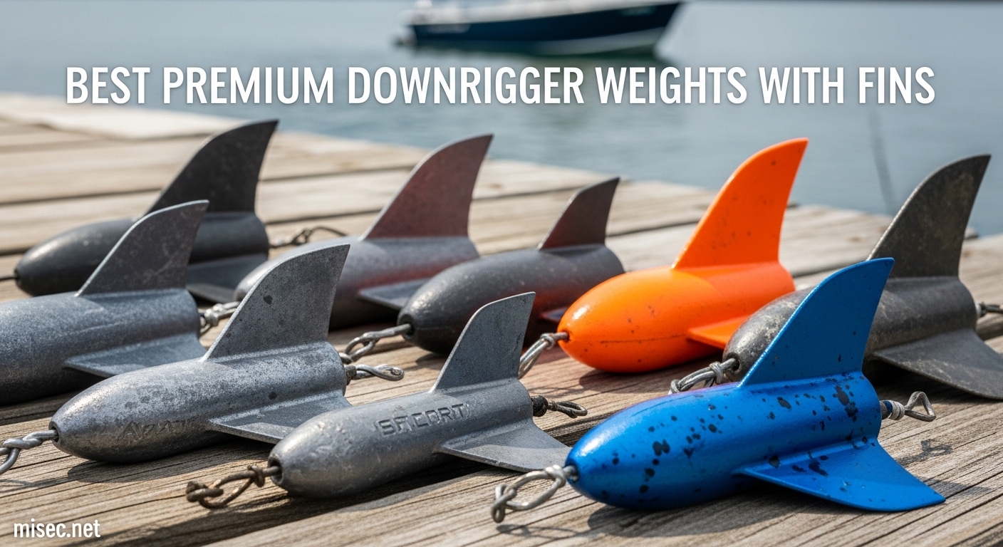 Best Premium Downrigger Weights with Fins