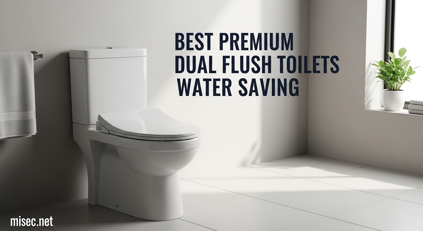 Best Premium Dual Flush Toilets Water Saving