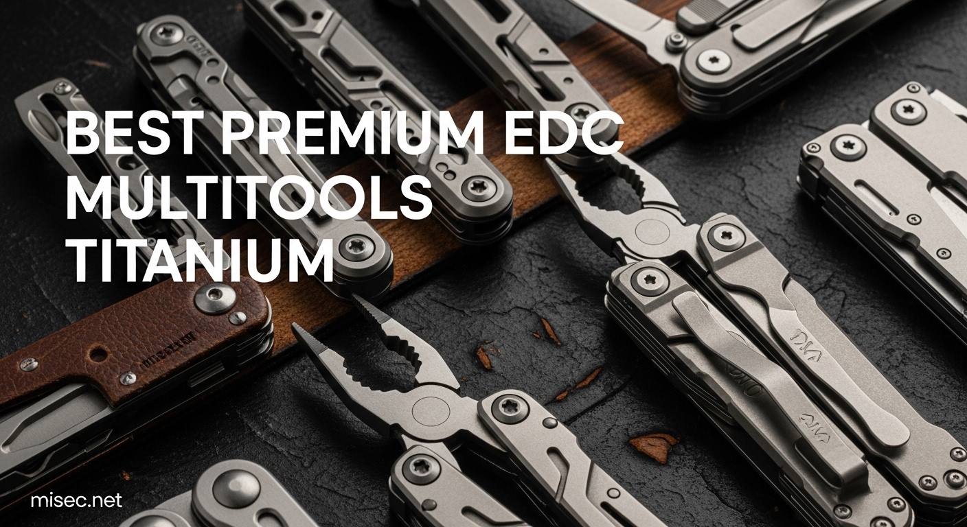 Best Premium EDC Multitools Titanium