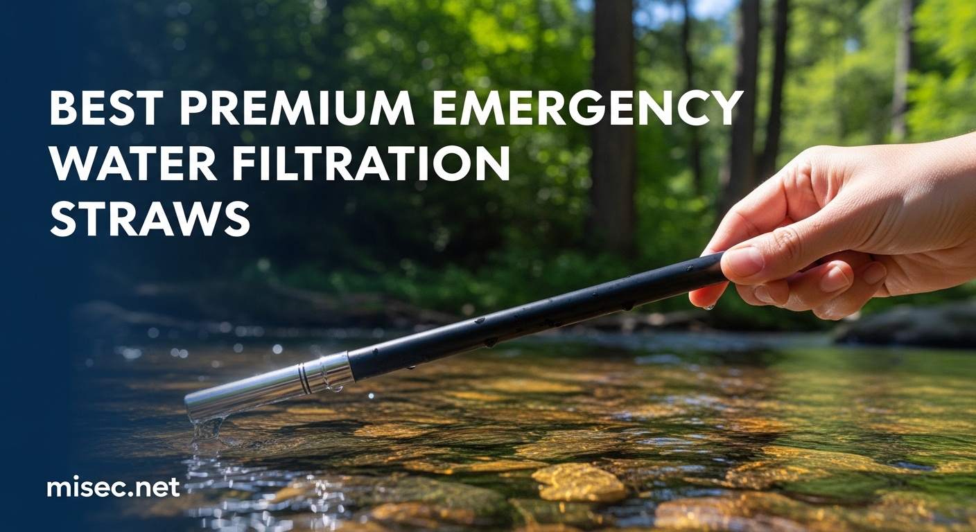 Best Premium Emergency Water Filtration Straws