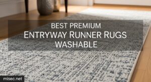 Best Premium Entryway Runner Rugs Washabl