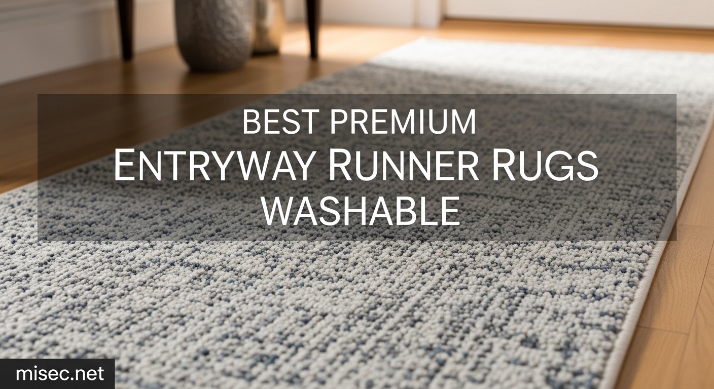 Best Premium Entryway Runner Rugs Washabl