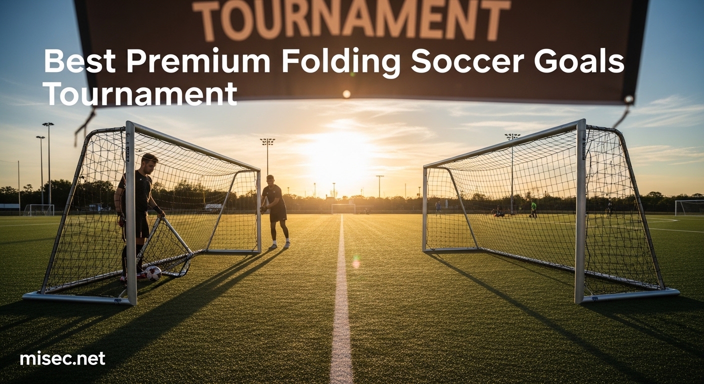 Best Premium Folding Soccer Goals Tournament
